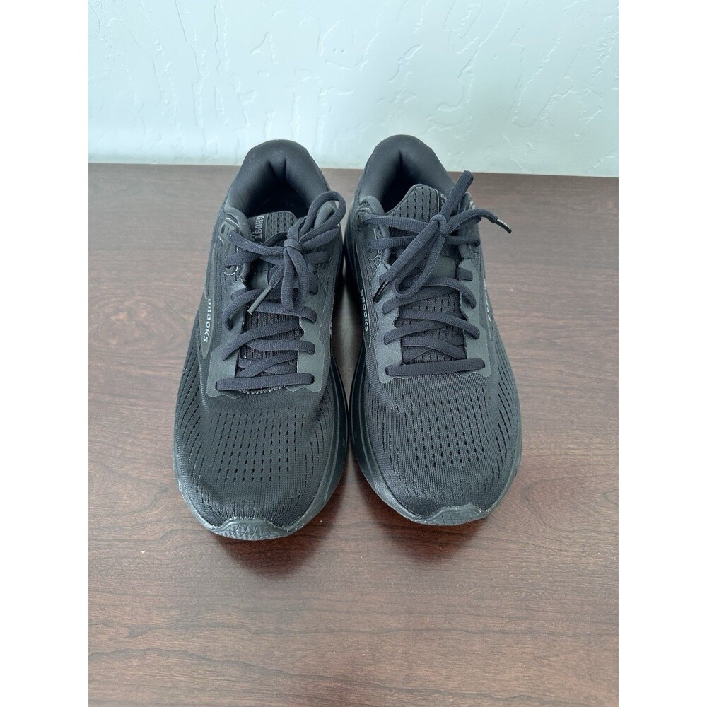 8.5B MediumBrooks Ghost Max 2 Women’s 8 Black Running Walking Cushioned Sneakers - Picture 4 of 14